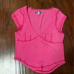 Urban Outfitters Pink Top Size Large